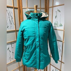 Women’s Winter Warm Jacket Turquoise